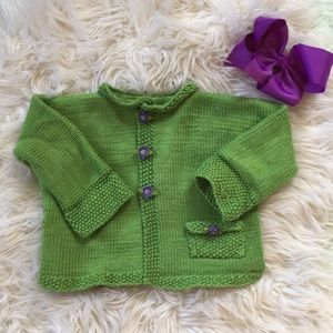 Knit Cardigan Sweater